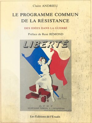 cover image of Le Programme commun de la Résistance